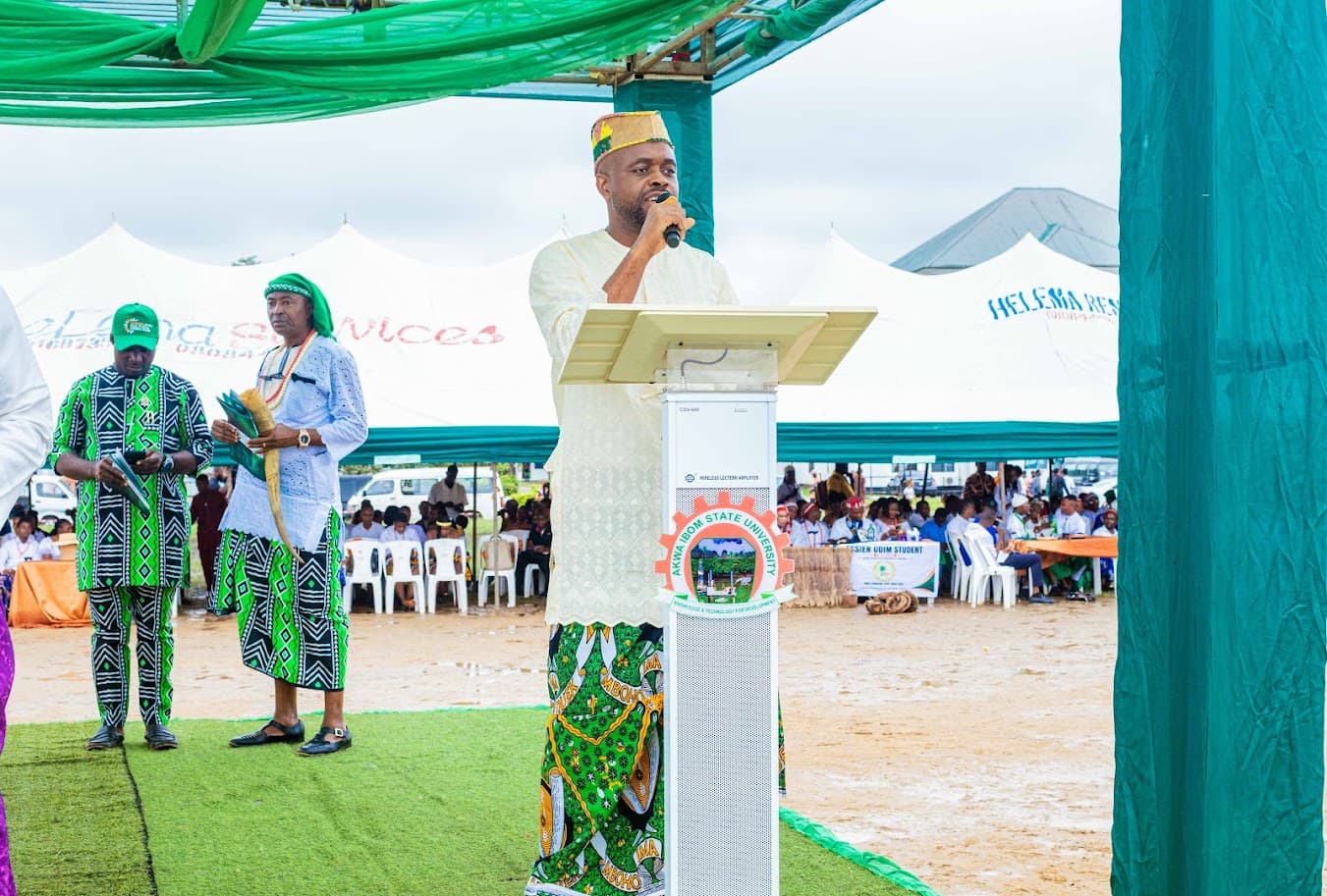 Dr. Anieti Udofia, Honourable Commissioner for Culture and Tourism, Akwa Ibom State